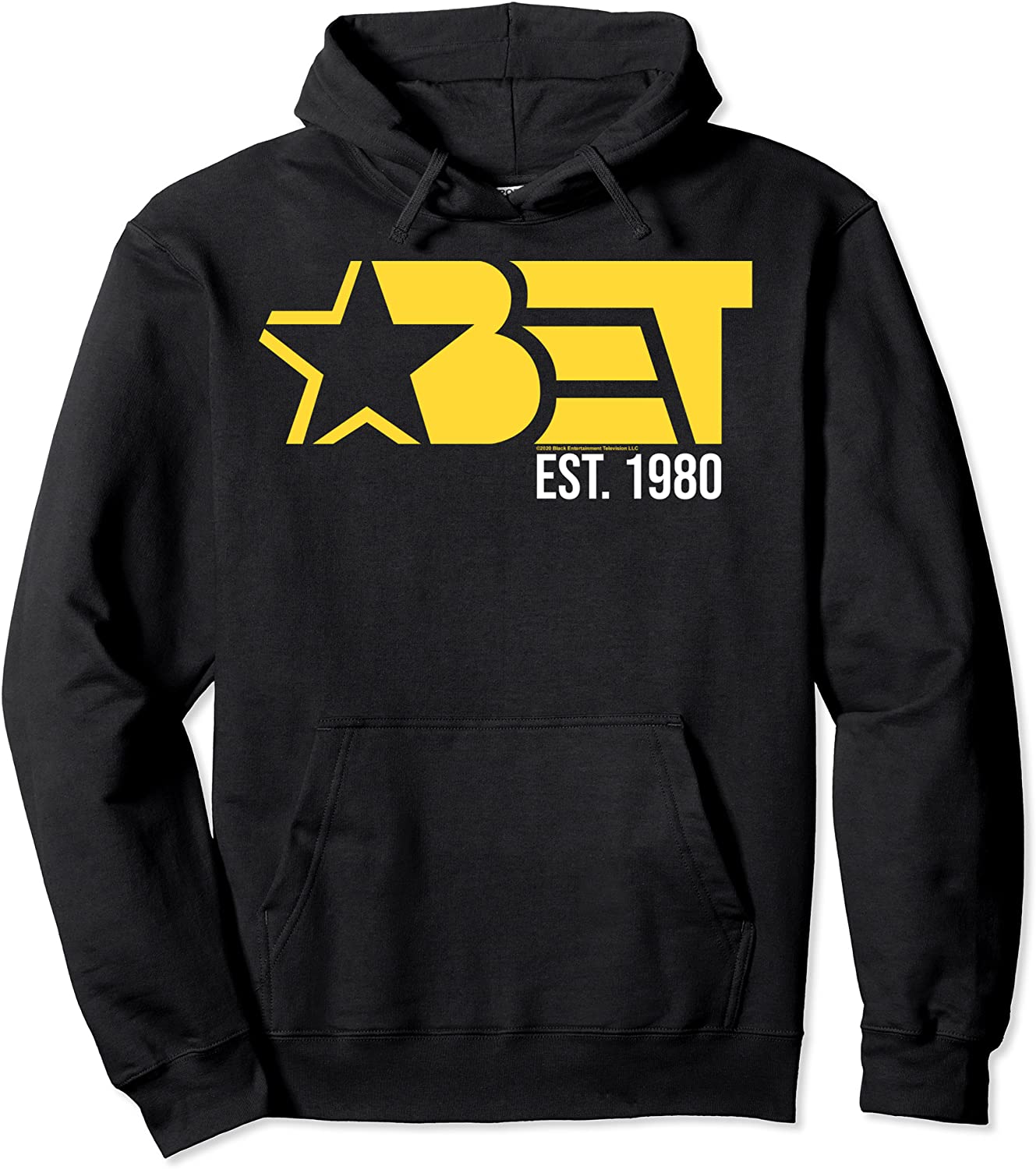 BET Black and Yellow Pullover Hoodie