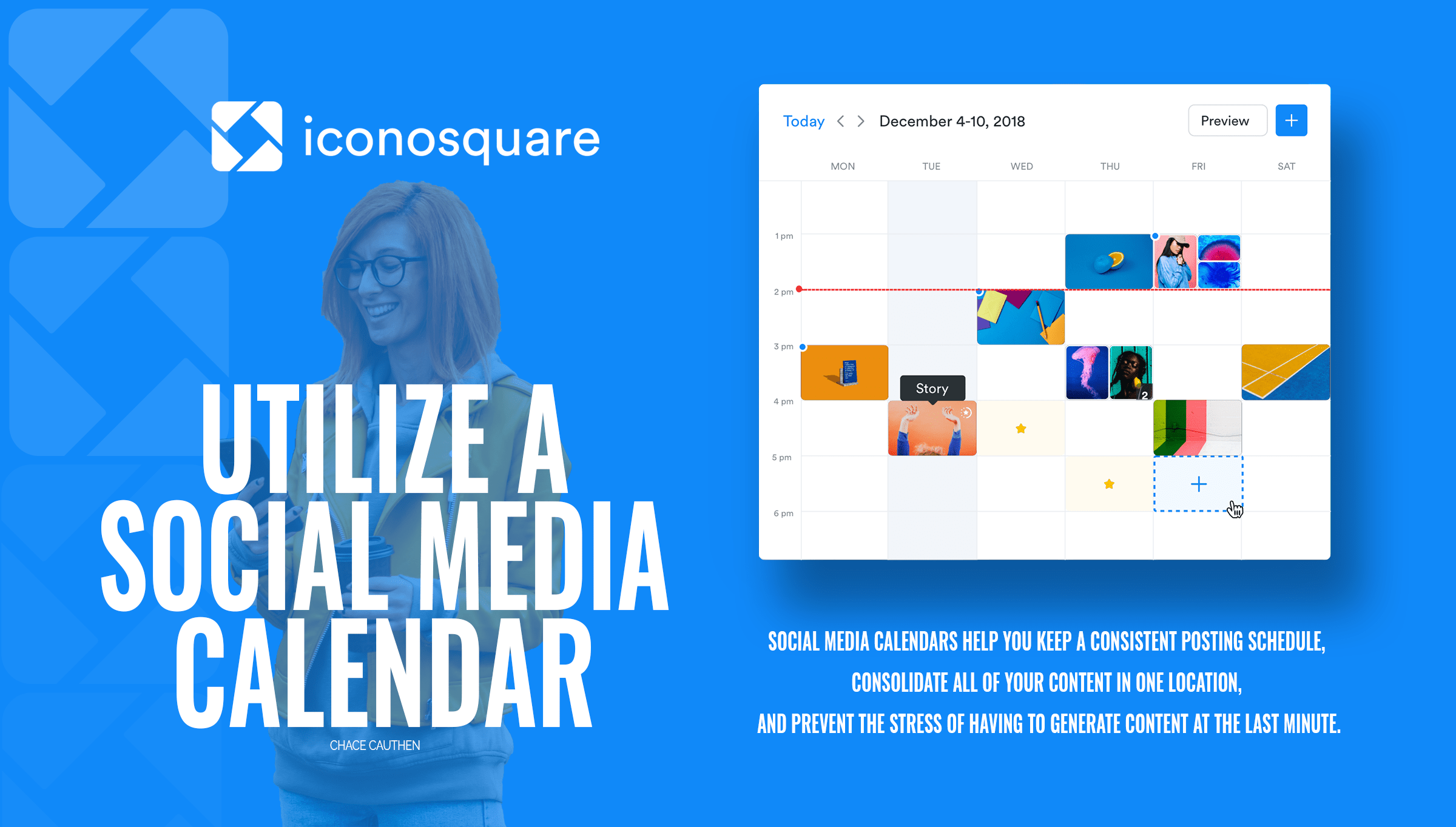 Iconosquare a Instagram Post Scheduler and facebook post scheduler