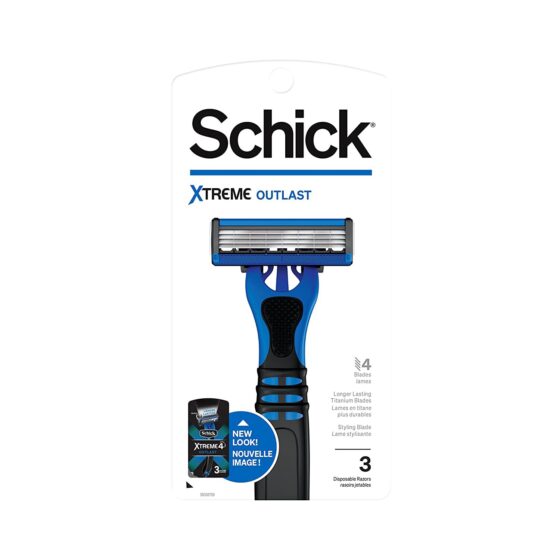 Schick Xtreme4 Outlast Disposable Razors