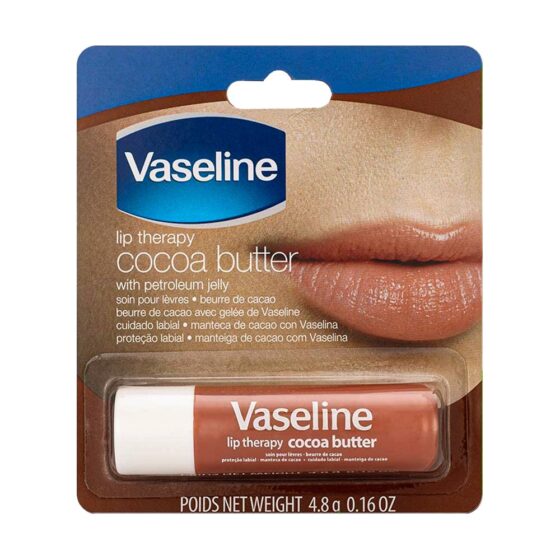 best Vaseline lip therapy cocoa butter lip balm for chapped lips lips