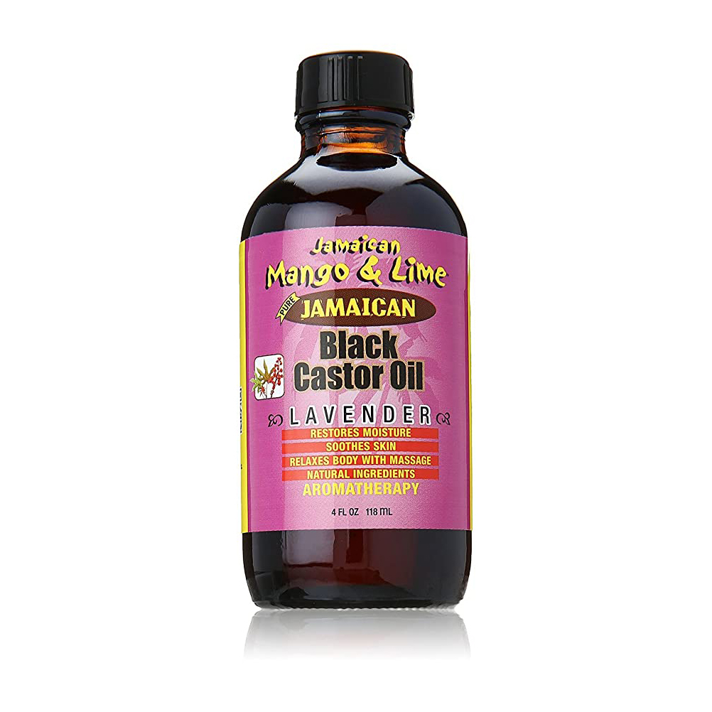 Jamaican mango and lime Jamaican black castor oil lavender great for soothing dry, itchy skin.