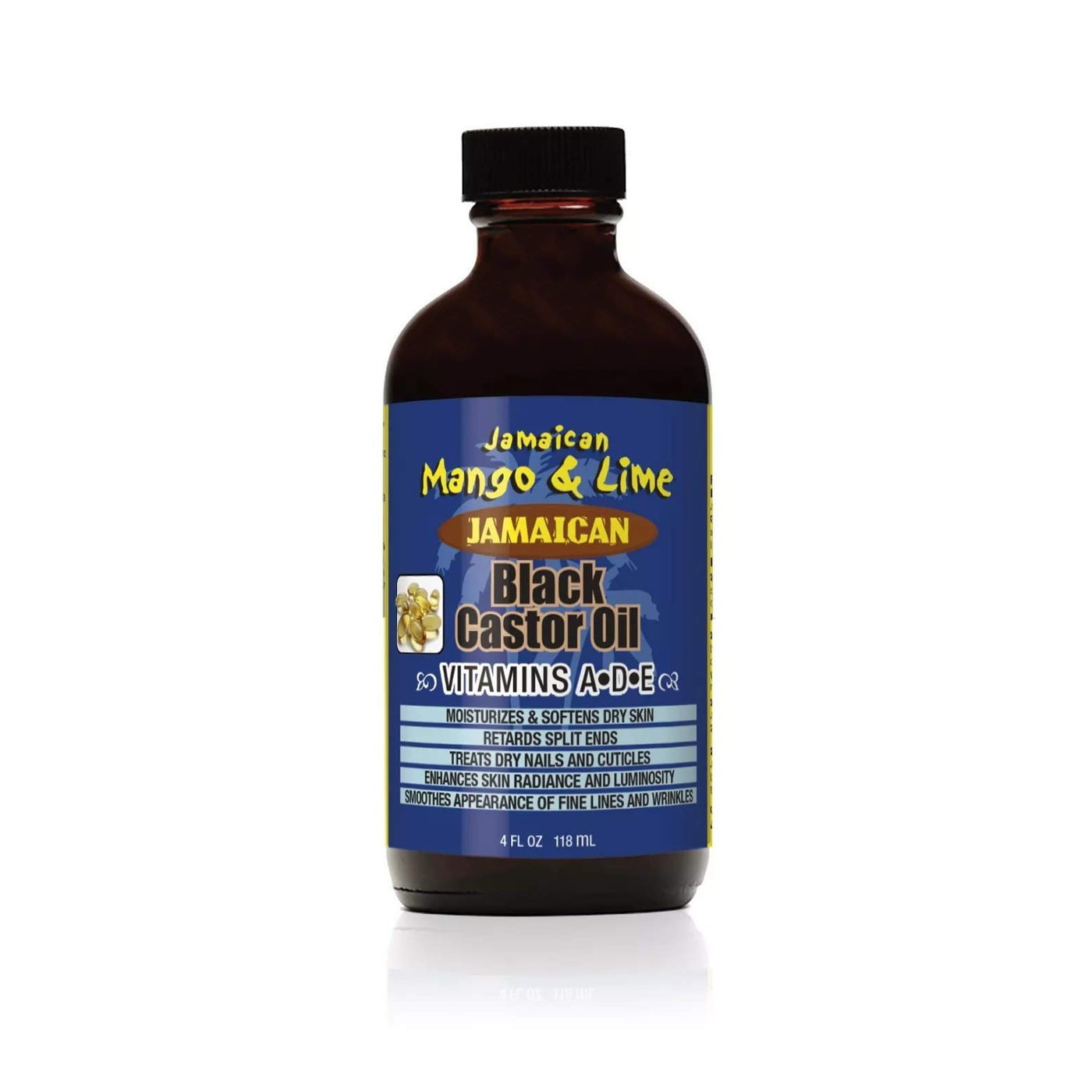 best Jamaican castor oil thats full of natural ingredients to help your beard grow thicker, Black castor oil Vitamins A-D-E