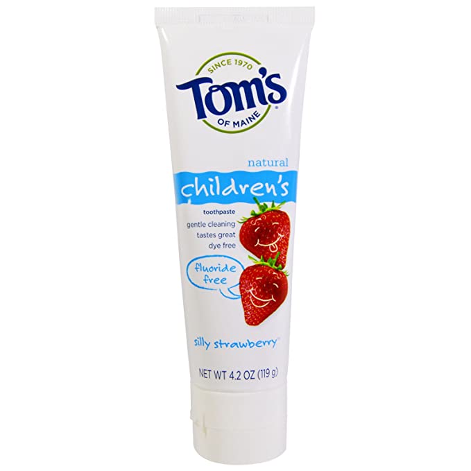 tom's of maine toothpaste children fluoride free
